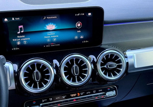 Mercedes-Benz GLB cena 99900 przebieg: 19000, rok produkcji 2021 z Szczytno małe 352
